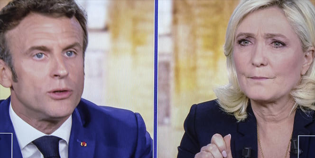 Macron ve Le Pen arasında İslam tartışması! 