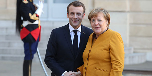 Macron ve Merkel'den ortak Brexit açıklaması