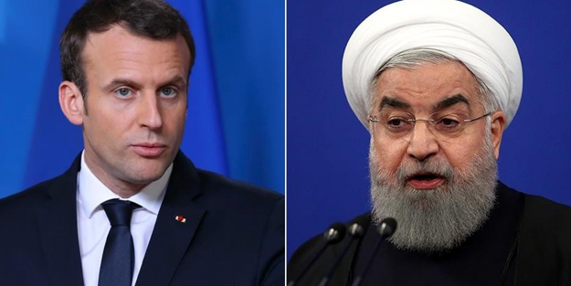 Macron ve Ruhani'den ABD'ye net uyarı: Herkes kaybeder!