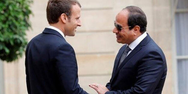 Macron ve Sisi Paris'te görüşecek