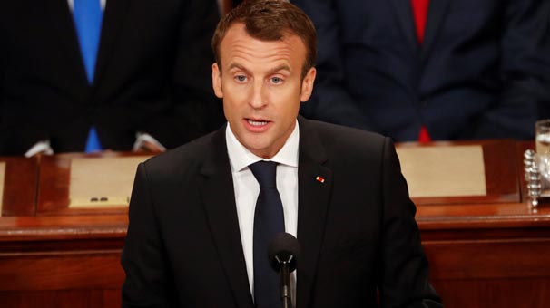 Macron: Yaşadığımız süreç iki dünya savaşı arası döneme çok benziyor