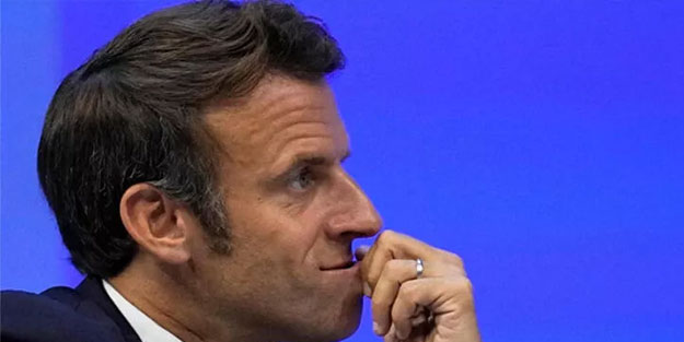 Macron'a seçimlerde soğuk duş