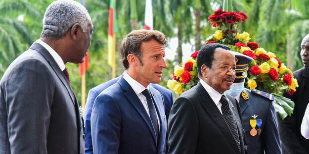 Macron'a 'Senin yüzünden Afrika'dan kovulduk' suçlaması