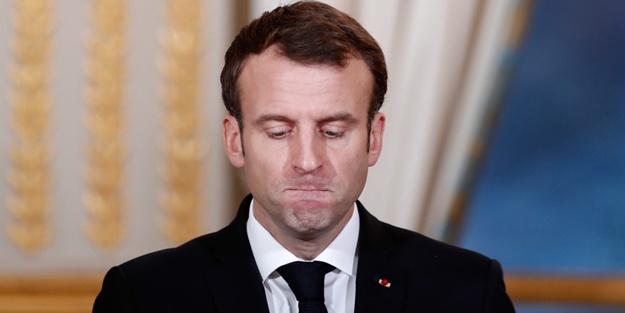 Macron'a şok! Bunu hiç beklemiyordu