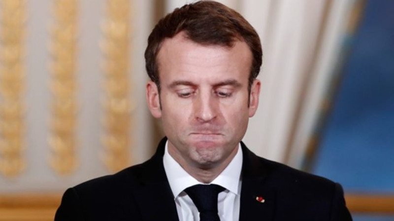 Macron'a tarihi kapak! Ha bu da sana ders olsun