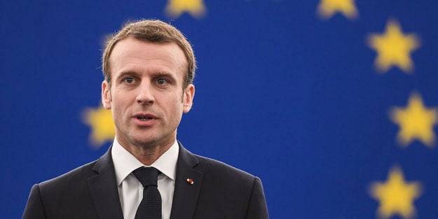 Macron'dan akaryakıt vergilerine ilişkin açıklama: 3 ayda bir revize edecek