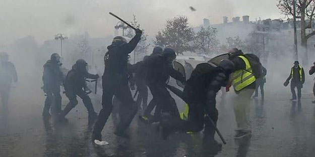 2 ölü, 800'den fazla yaralı... Macron'dan özel prim