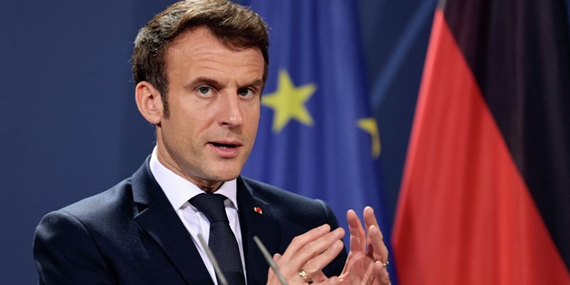Macron'dan flaş çıkış: Savaş ekonomisine girildi