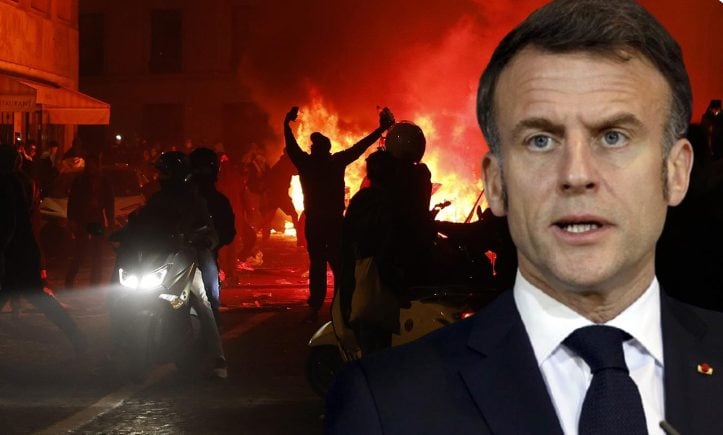 Özgürlükler ülkesi masalı bitti: Macron’dan gösterilere ağır sansür ve yasak!