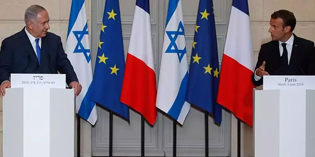 Macron'dan Netanyahu'ya tepki: Kabul edilemez
