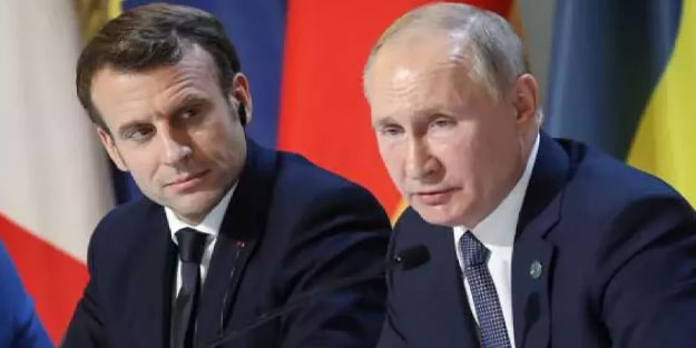Macron'dan Rusya açıklaması: Eleştirilere rağmen konuşacağım