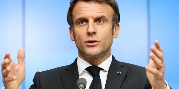 Macron'dan skandal açıklama: İsrail'in saldırılarını aklamaya kalktı