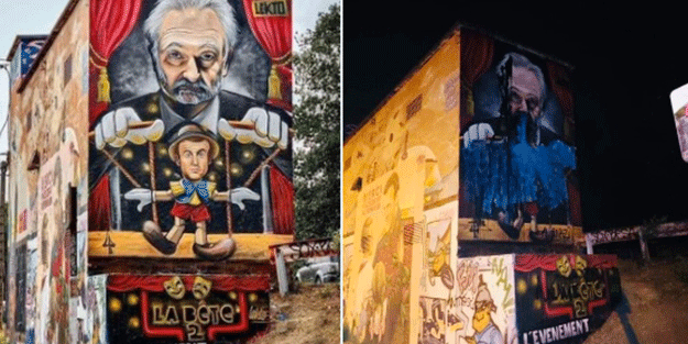 Macron'un karikatür ikiyüzlülüğü! Nerede o dediğin 'ifade özgürlüğü'