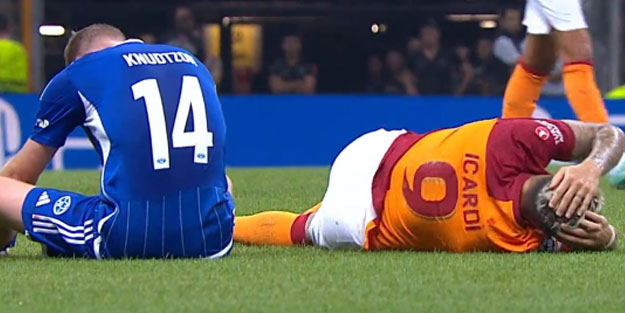 Maçta korku dolu anlar! Icardi'yi durdurmaya çalışırken olanlar oldu