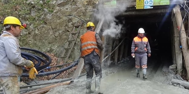 Maden ocağında göçük! 1 işçi yaralandı