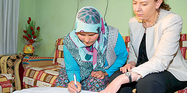 Madenci ailelerine maaş