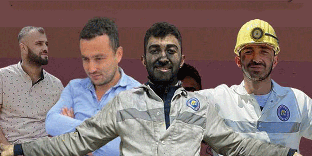 Madencilerden geriye yürek yakan fotoğrafları kaldı