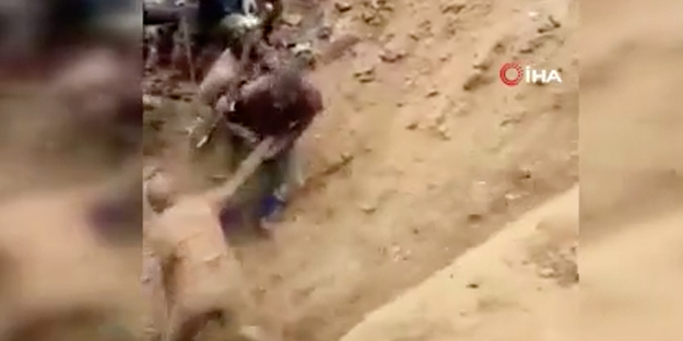 Madencileri elleriyle kazarak kurtardı! Dünyayı şok eden anlar...