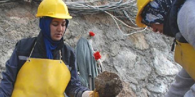 Madencilik sektöründe 10 yılda kadın istihdamı yüzde 106 arttı