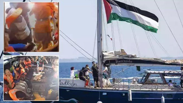 Madleen baskını sonrası yaptıklarına bakın! Bebek katillerinden şimdi de tiyatro