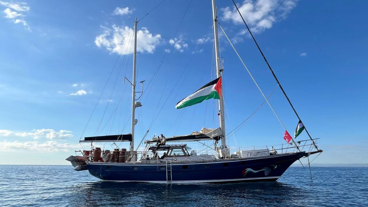 Madleen Gazze'ye yaklaştı