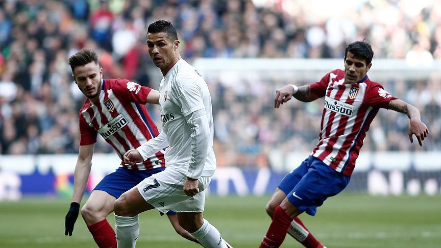 Madrid derbisi Atletico'nun
