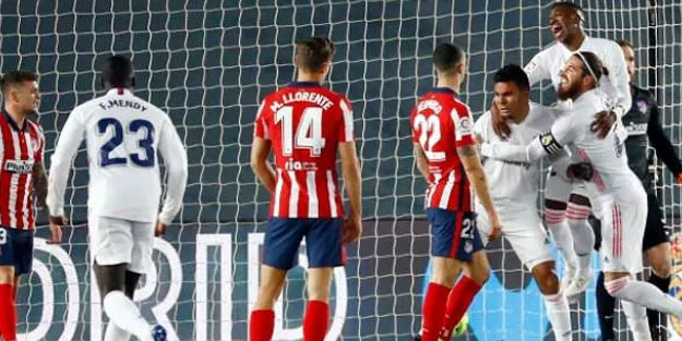 Madrid derbisini Real Madrid kazandı