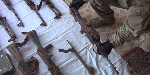 250 kişilik mafya çökertildi! İşte cephanelikleri