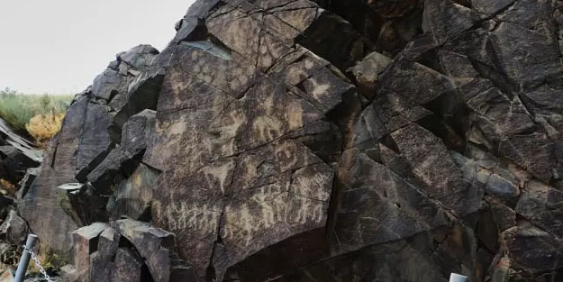 Tarihi değiştirecek keşif! Mağaralara çizilen resimler! Kayaların içerisinde, 3 bin yıllık çizilen resimler