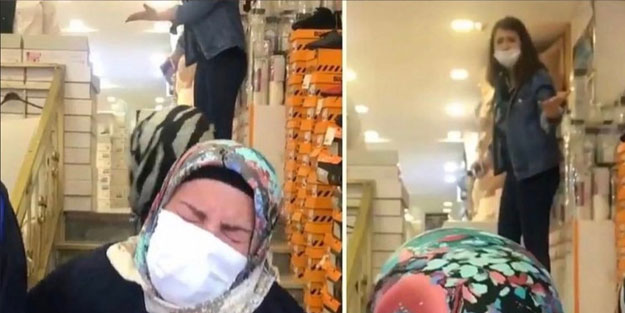 Mağazada çekilen görüntüler sosyal medyayı ayağa kaldırdı!