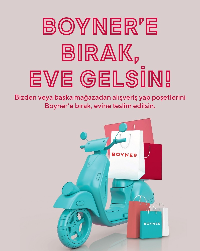 Mağazadan eve paket teslimatı 