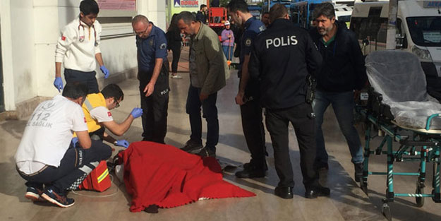 Mağazanın balkonundan düşen kadın feci şekilde can verdi