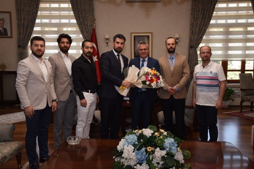 MAGİAD, projelerini Vali Deniz’le paylaştı 