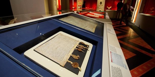 Magna Carta ilk kez İngiltere dışına çıktı