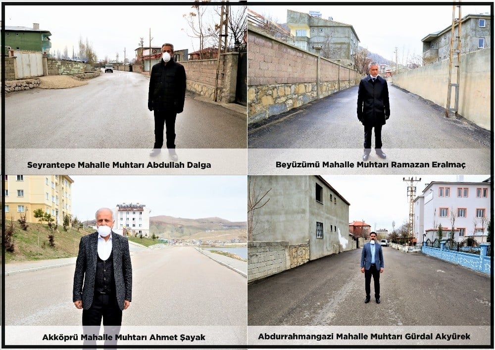 Mahalle muhtarlarından Başkan Akman’a teşekkür 