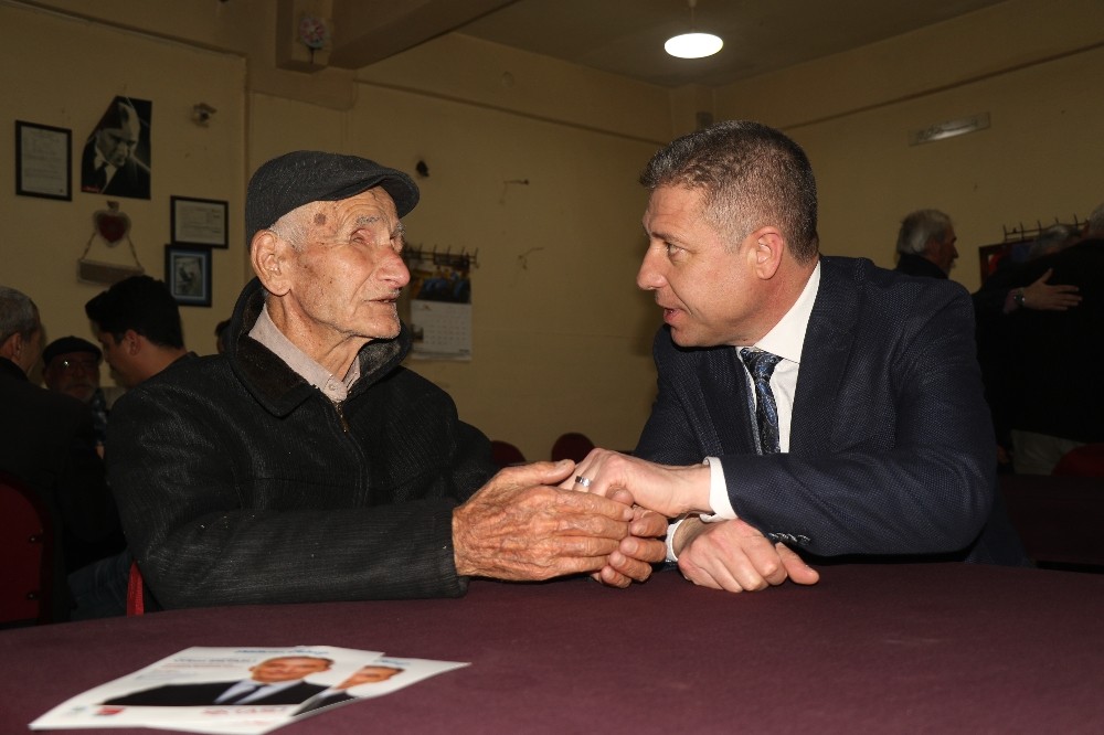 Mahallelerde Özdemir’e yoğun ilgi 