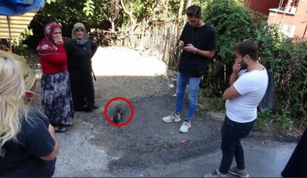 Mahalleliyi dehşete düşüren olay!