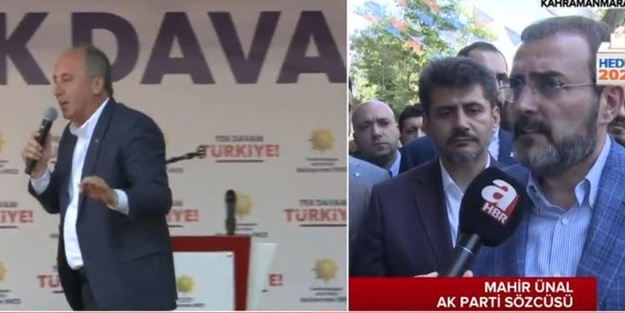 AK Parti'den Muharrem İnce'nin tehlikeli çağrısına cevap