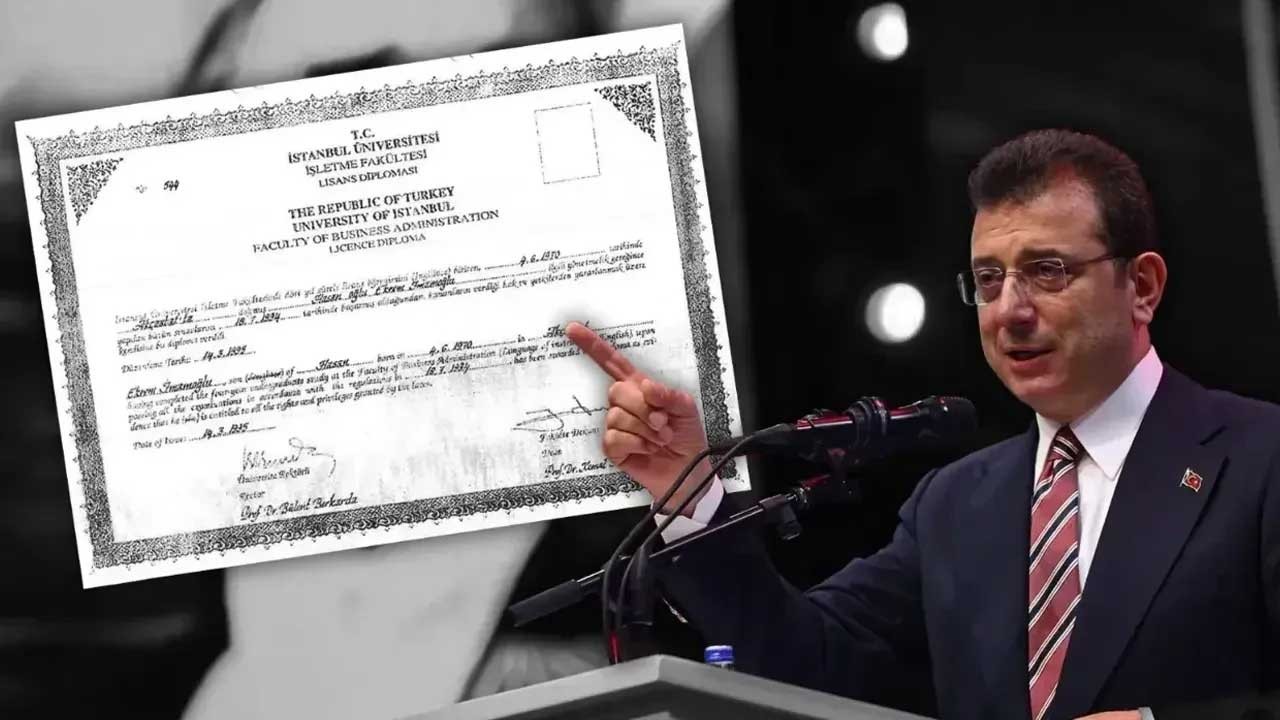 Mahkeme Ekrem'in diploma oyununu bozdu! Aradaki puan farkı 103,537