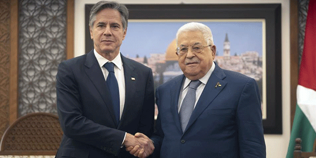 Mahmut Abbas Blinken ile görüştü!