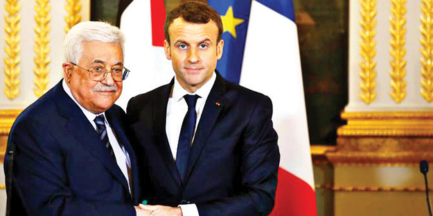 Mahmut Abbas’tan Macron’a ince ayar