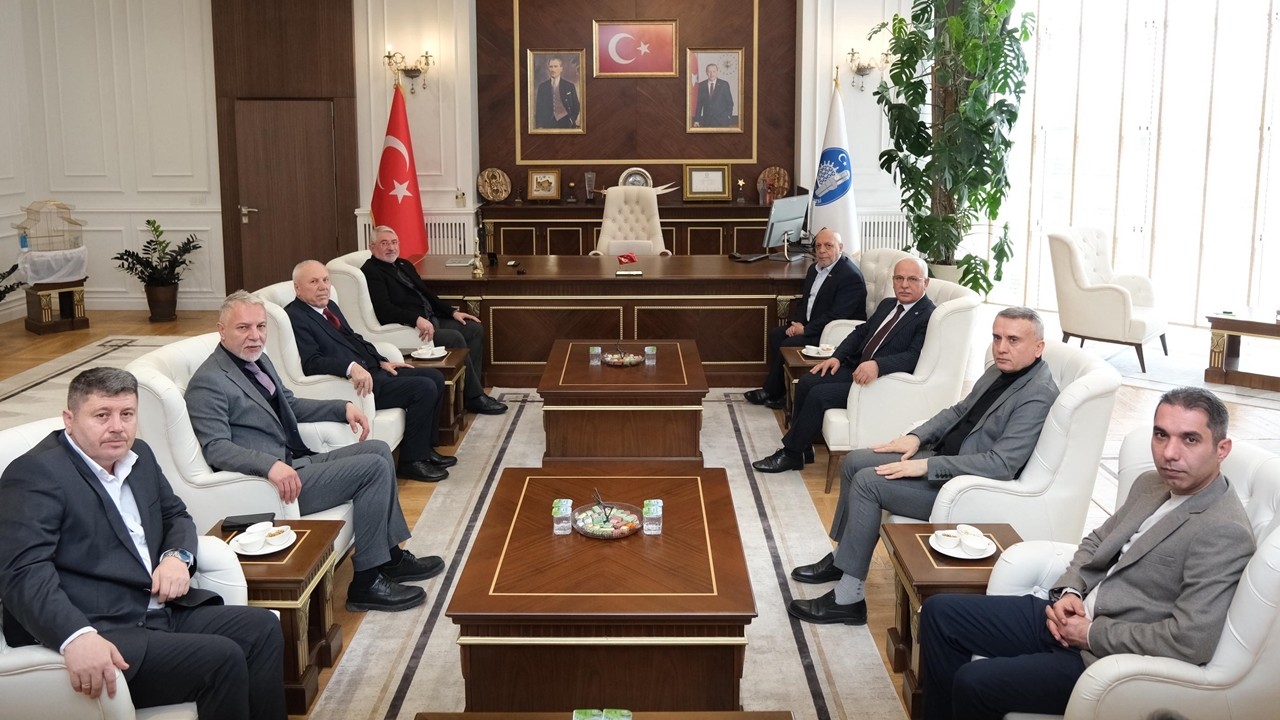 Mahmut Arslan’dan Başkan Aşgın’a ziyaret