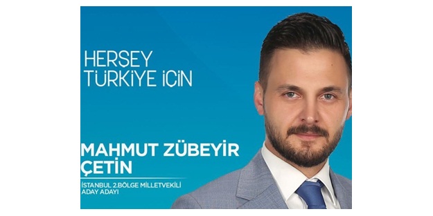 Mahmut Zübeyir Çetin genç aday adayı