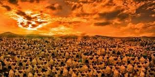 Mahşer meydanı nerede kurulacak?