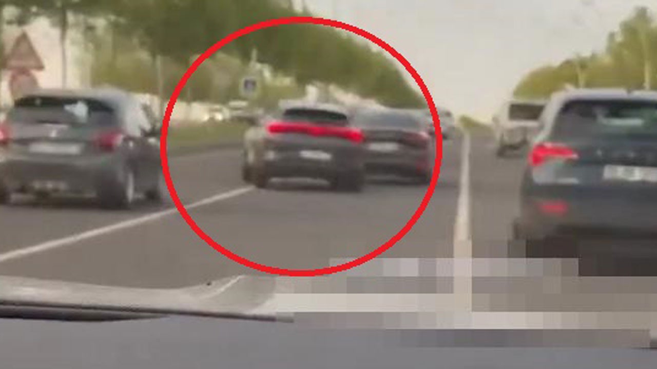 Makas atan sürücüye 14 bin lira ceza