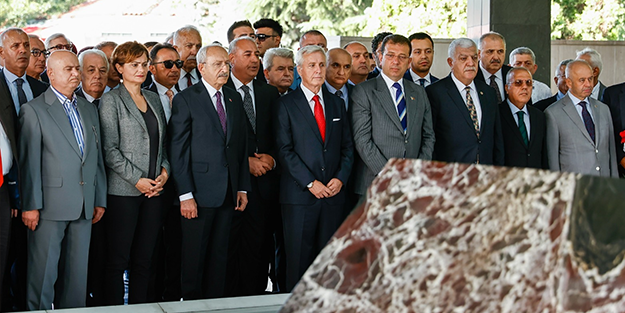 Maktülünün mezarına bakarken, daldı gitti..