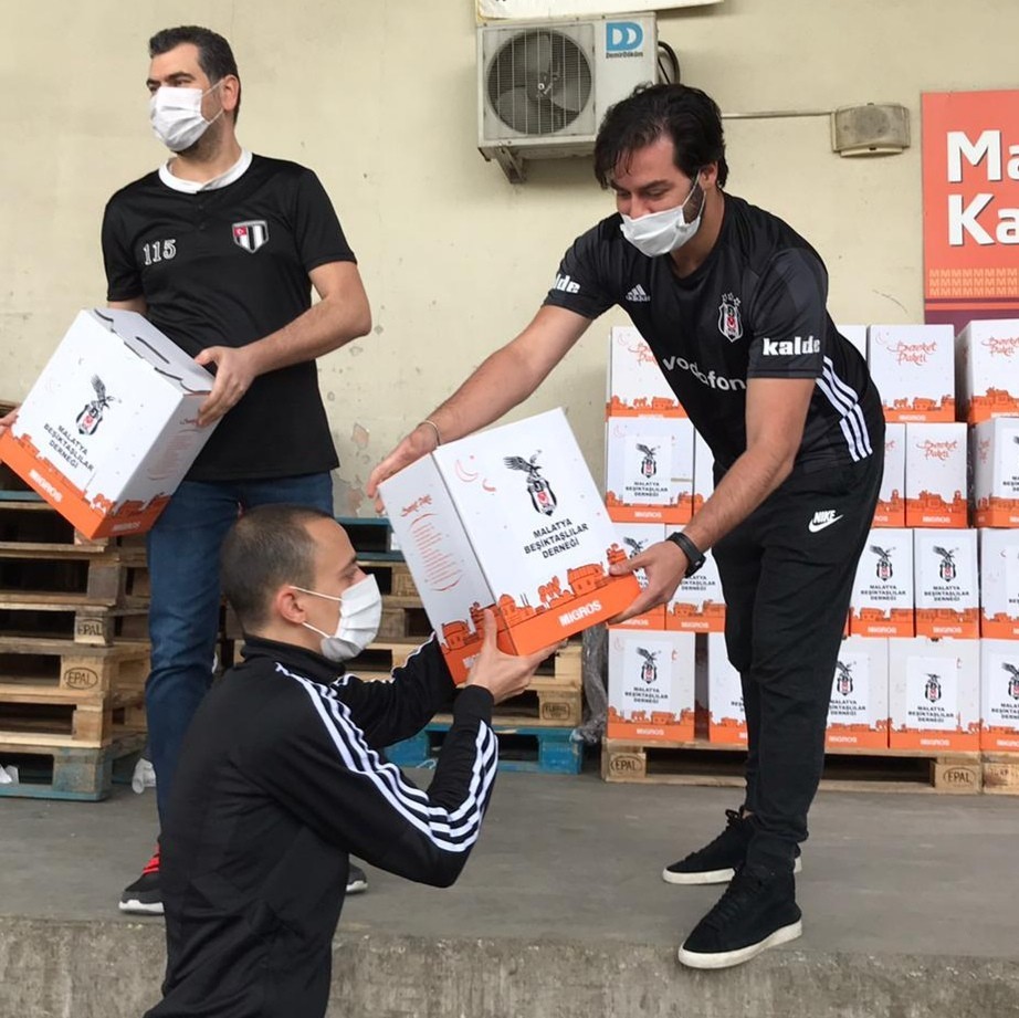 Malatya Beşiktaşlılar Derneği’nden anlamlı davranış 