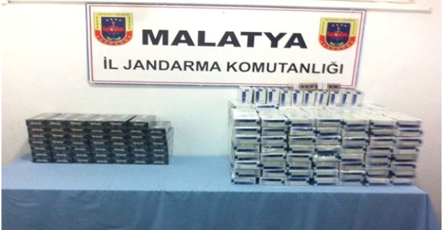 4 bin paket kaçak sigara ele geçirildi