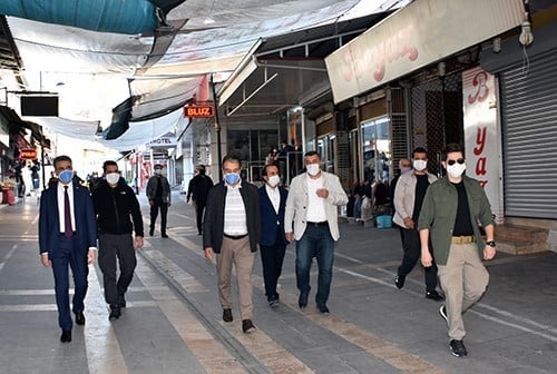 Malatya Sebzeciler ile Kasap Pazarına sınırlı izin 