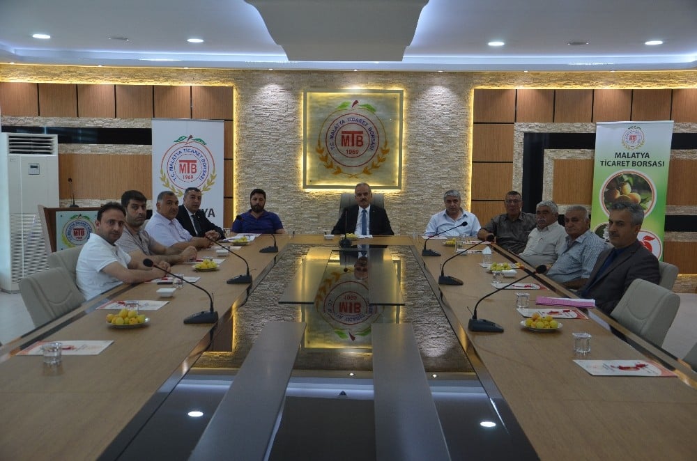 Malatya Ticaret Borasında Haziran Ayı Meclisi toplandı 